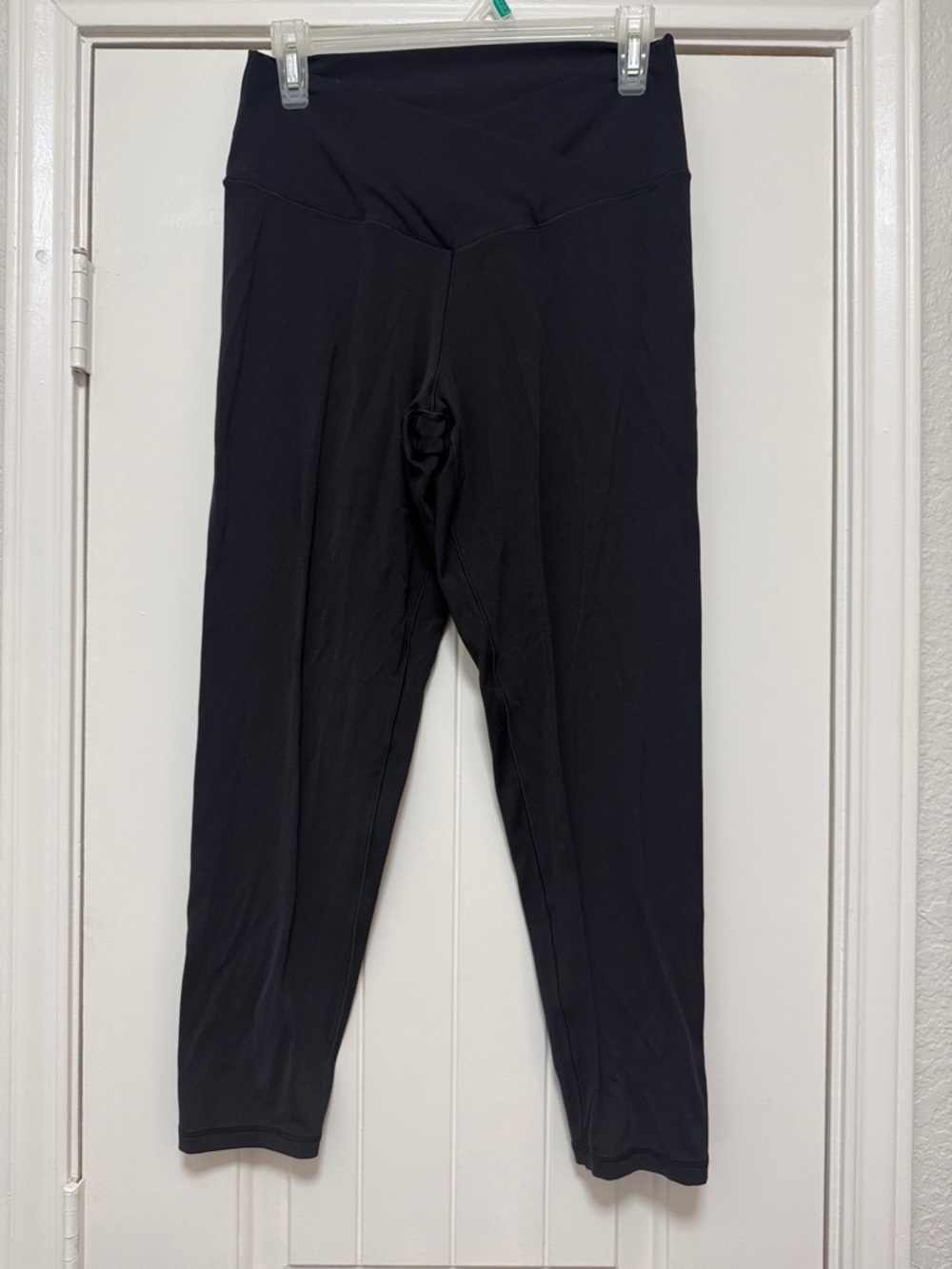High-Rise Black Performance Leggings